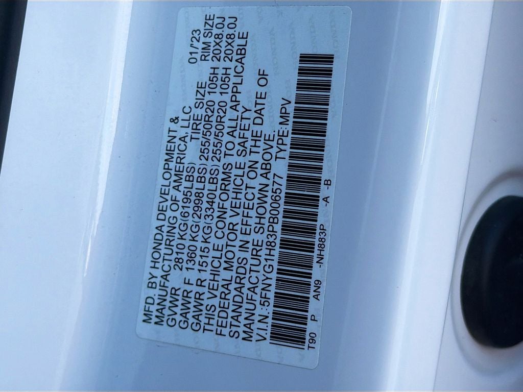 2023 Honda Pilot AWD Elite