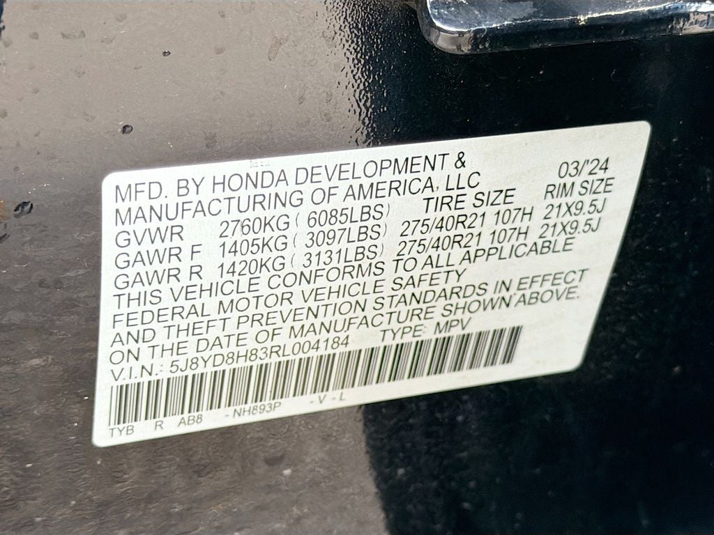 2024 Acura MDX Type S Advance Package