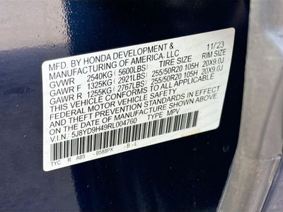 2024 Acura MDX Technology Package