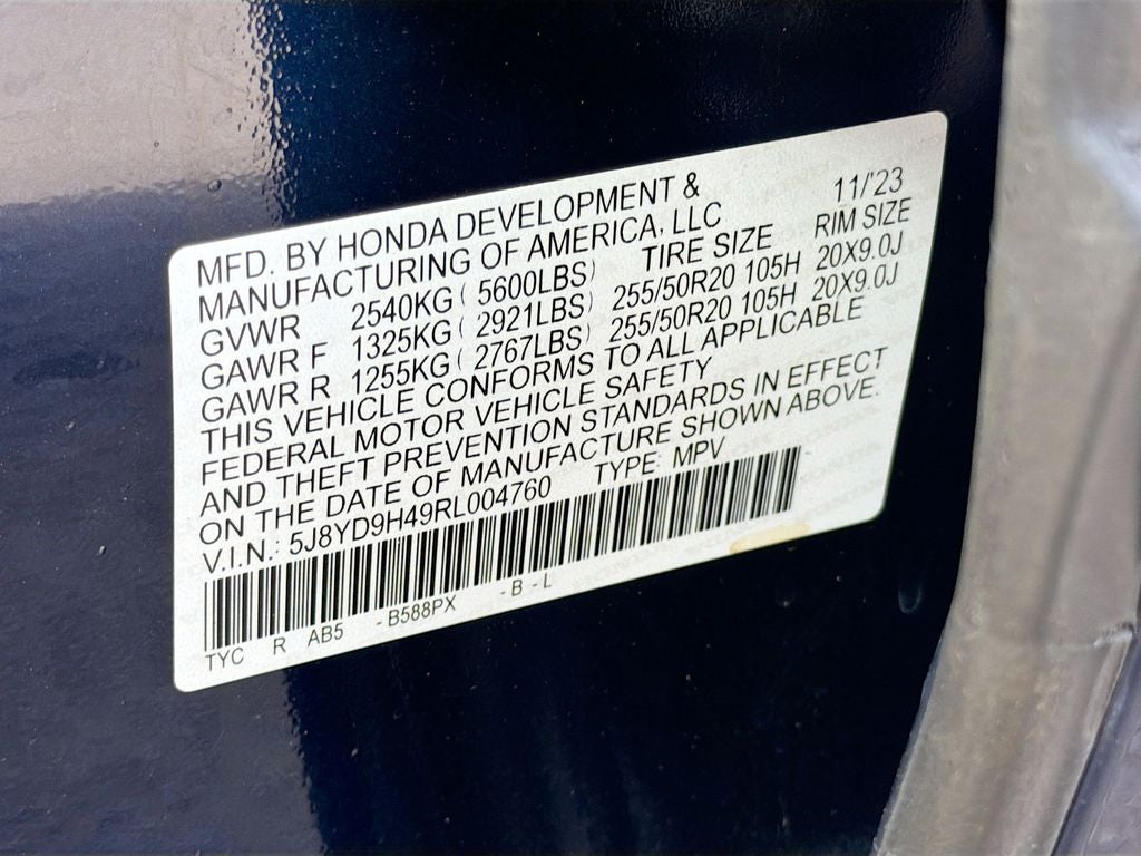 2024 Acura MDX Technology Package