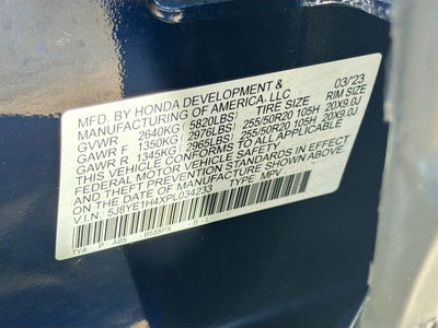 2023 Acura MDX Technology Package