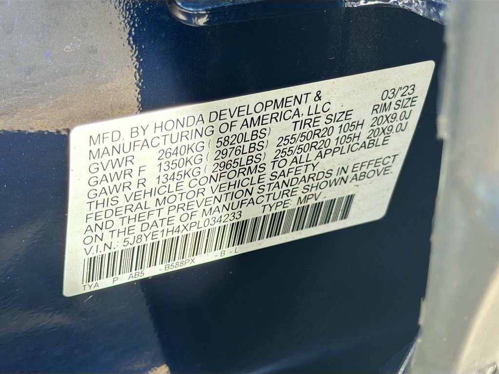 2023 Acura MDX Technology Package