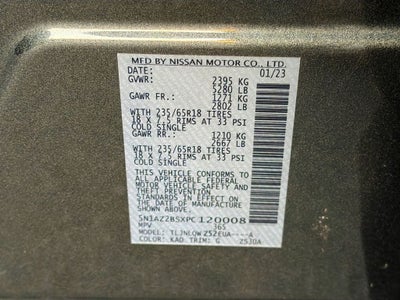 2023 Nissan Murano SV Intelligent AWD