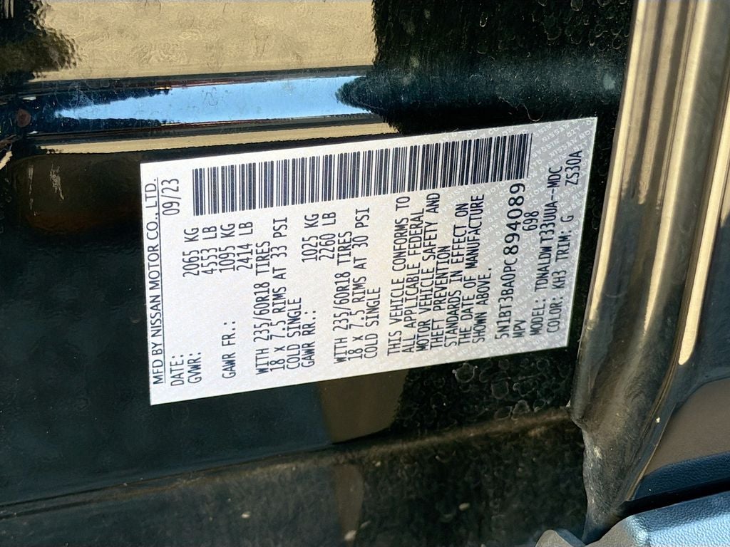 2023 Nissan Rogue SV FWD