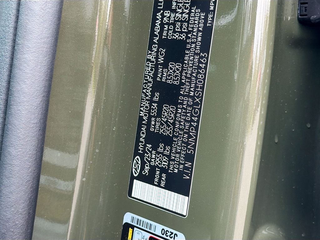 2025 Hyundai Santa Fe Limited