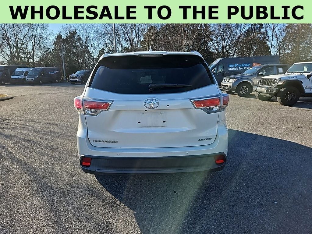 2015 Toyota Highlander Limited V6