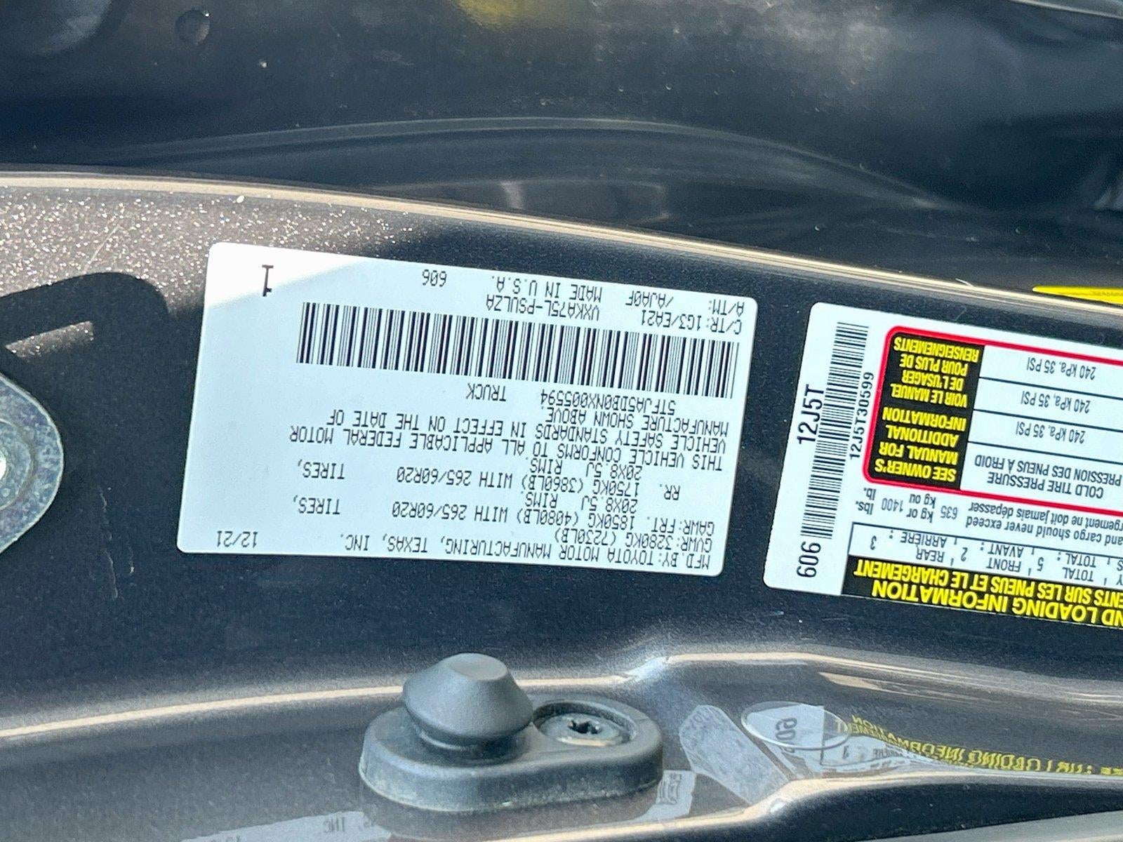 2022 Toyota Tundra Limited