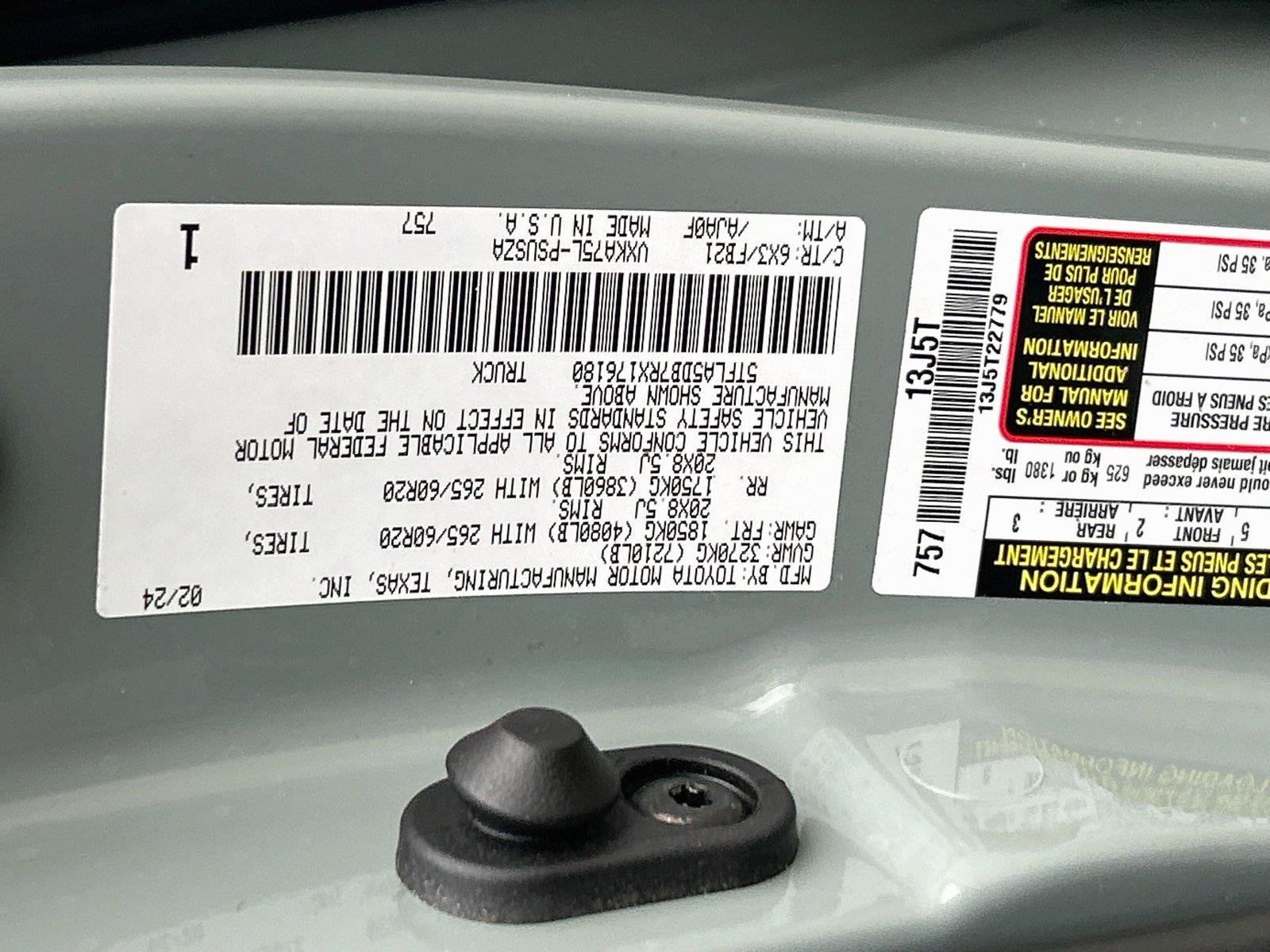 2024 Toyota Tundra SR5