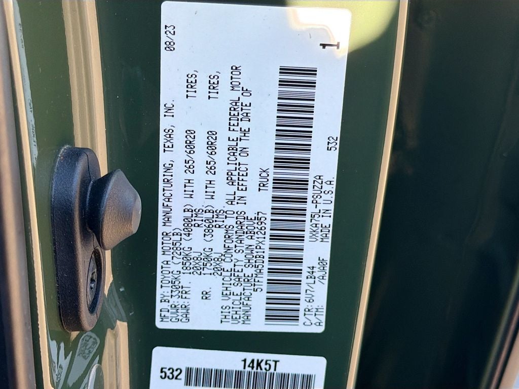 2023 Toyota Tundra 1794 Edition