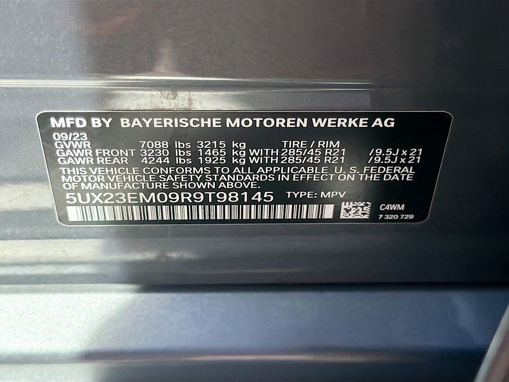 2024 BMW X7 xDrive40i