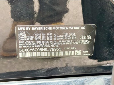 2022 BMW X6 xDrive40i