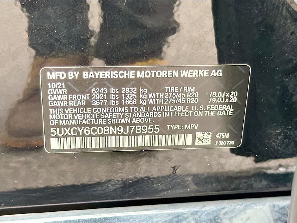 2022 BMW X6 xDrive40i