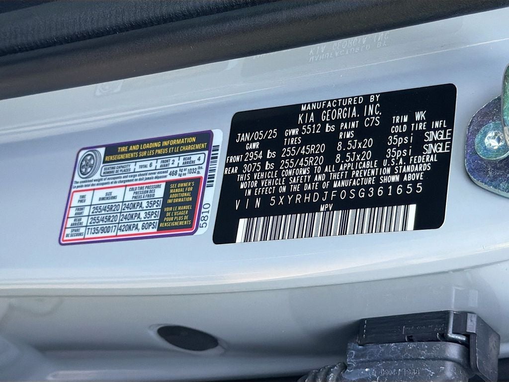 2025 Kia Sorento EX