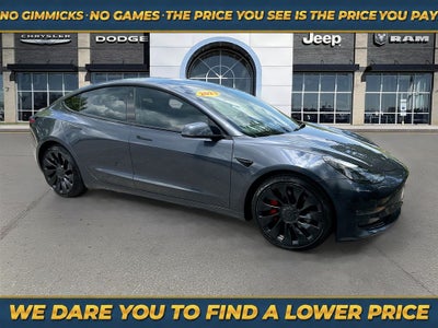 2023 Tesla Model 3 Performance Dual Motor All-Wheel Drive