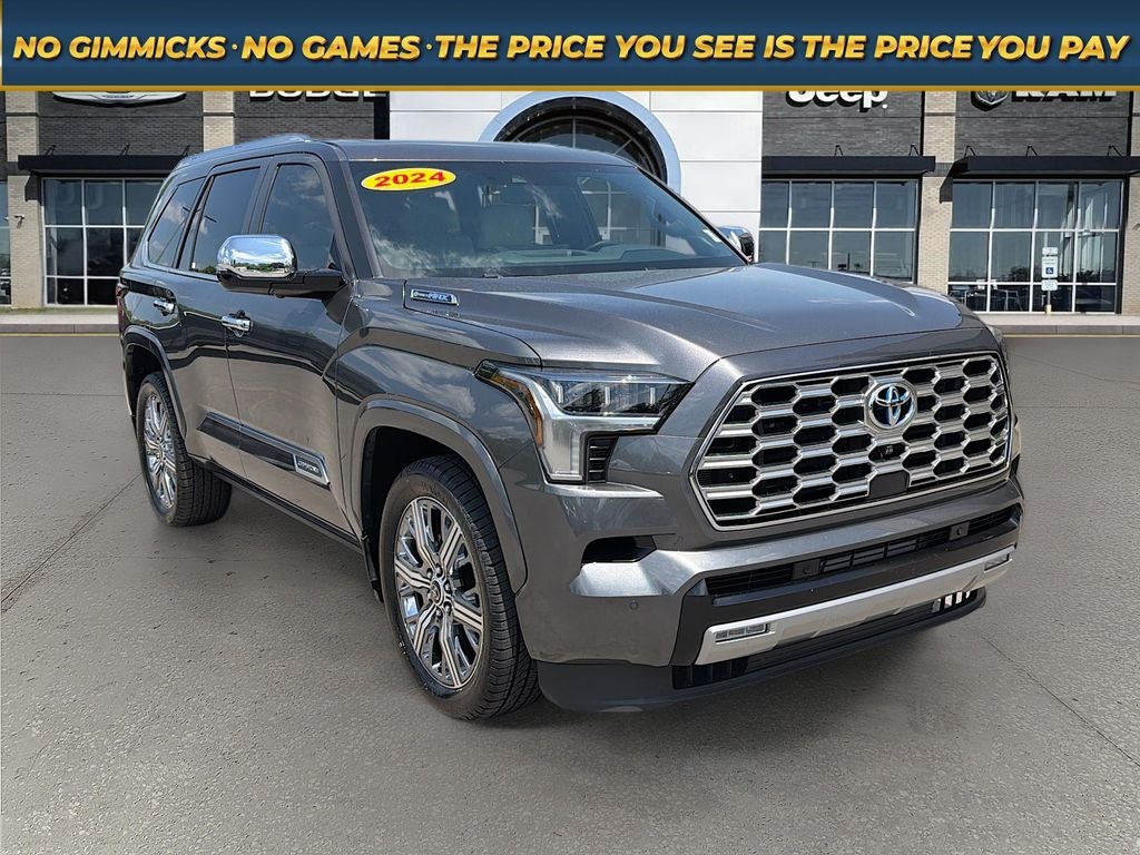2024 Toyota Sequoia Capstone 4WD i-FORCE MAX Hybrid's photo