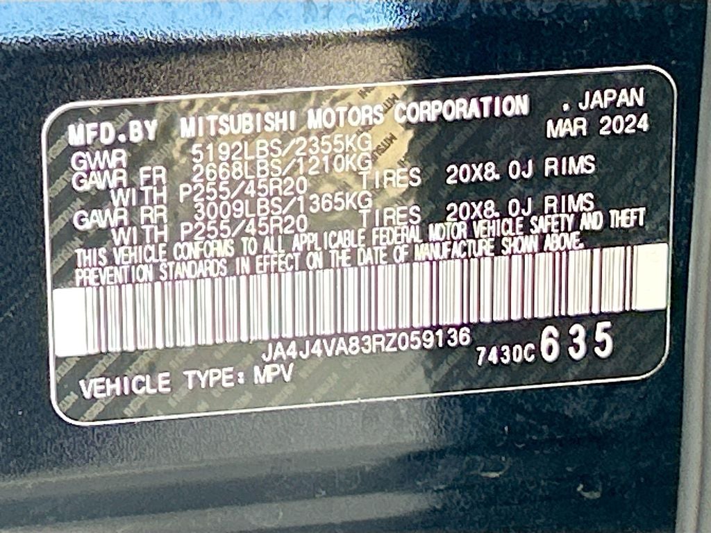2024 Mitsubishi Outlander SE 2.5 S-AWC