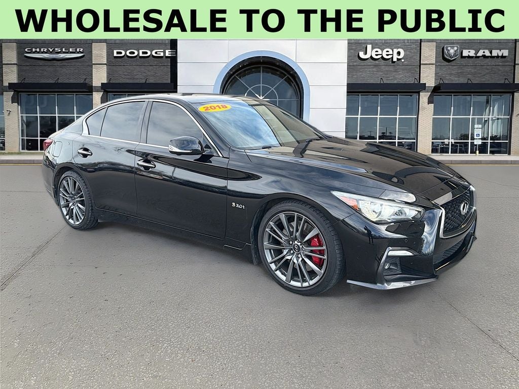 2018 INFINITI Q50 Red Sport 400