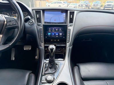 2018 INFINITI Q50 Red Sport 400