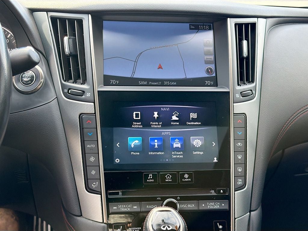 2018 INFINITI Q50 Red Sport 400