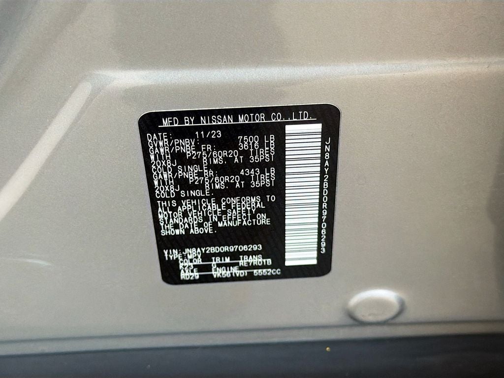 2024 Nissan Armada SL 4WD