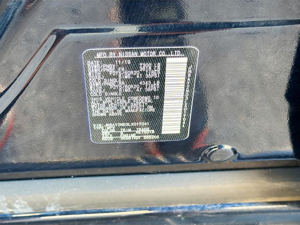 2020 Nissan Armada SL 2WD