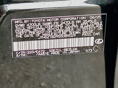2025 Lexus IS 350 F SPORT