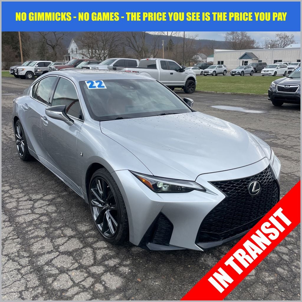 2022 Lexus IS 350 F SPORT