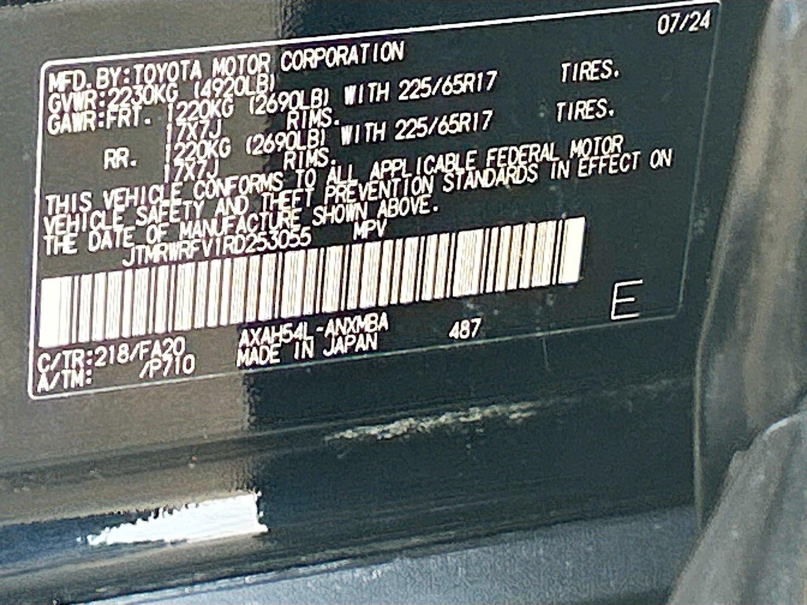 2024 Toyota RAV4 Hybrid XLE