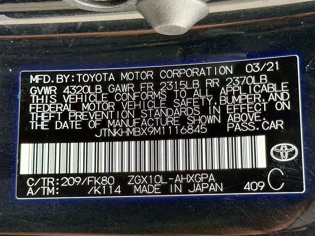 2021 Toyota C-HR XLE