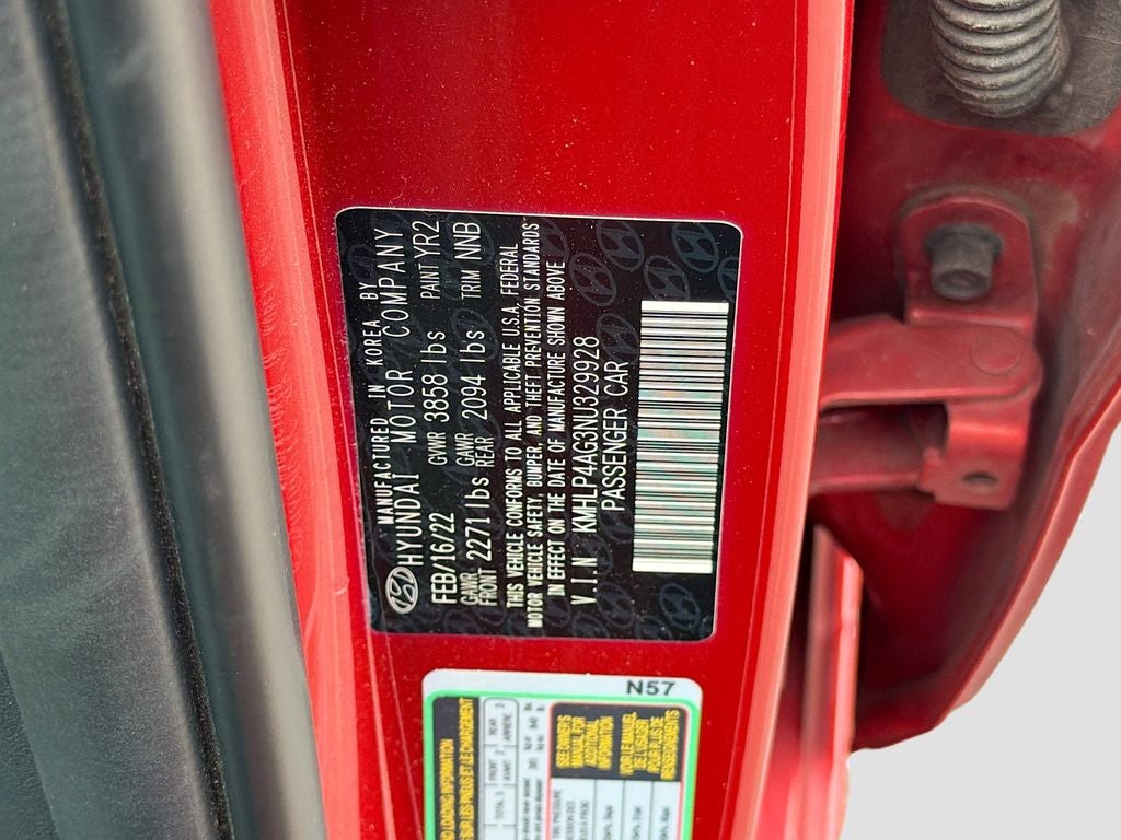 2022 Hyundai Elantra Limited