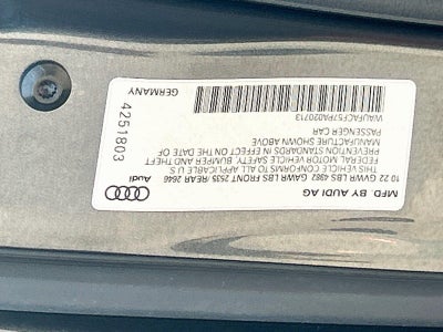 2023 Audi A5 Sportback Premium Plus 45 TFSI S line quattro S tronic
