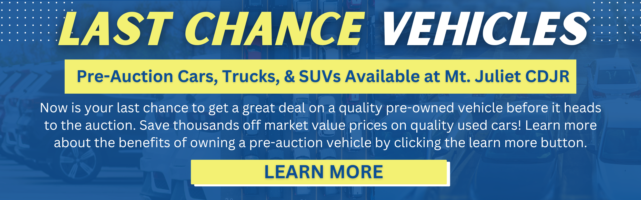 last chance inventory